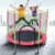 Kids Mini Trampoline With  Net Pad  89 x 27 x 20cm
