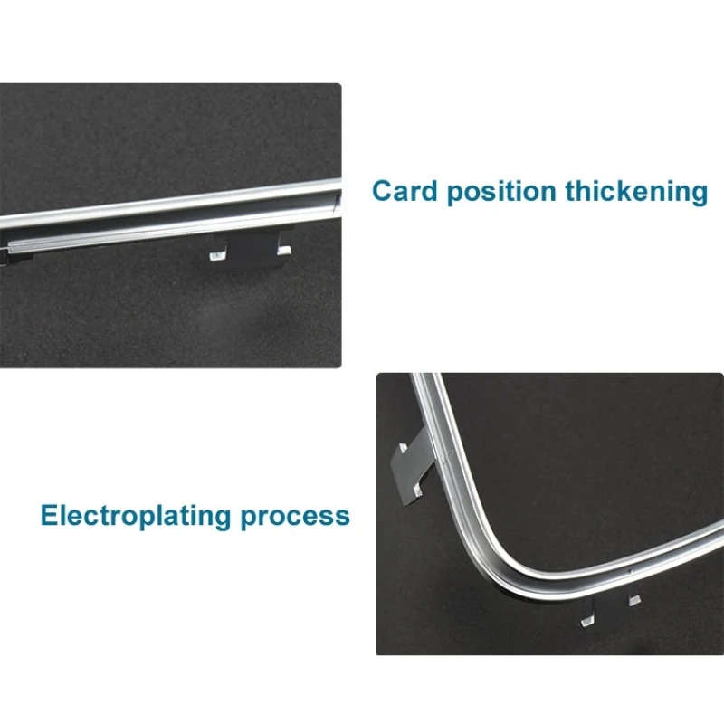 Car Cup Holder Electroplating Trim Decorative Frame for Mercedes-Benz C Class W205