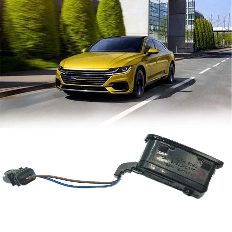 Car Rearview Mirror Side Lane Change Assist Warning Indicator Light for Passat B7 CC