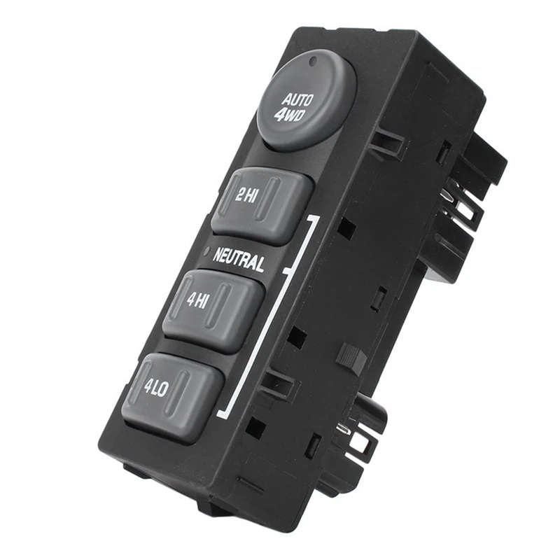 Control Switch 4WD 4X4 Transfer Case Button for Chevrolet AVALANCHE Silverado TAHOE GMC Sierra