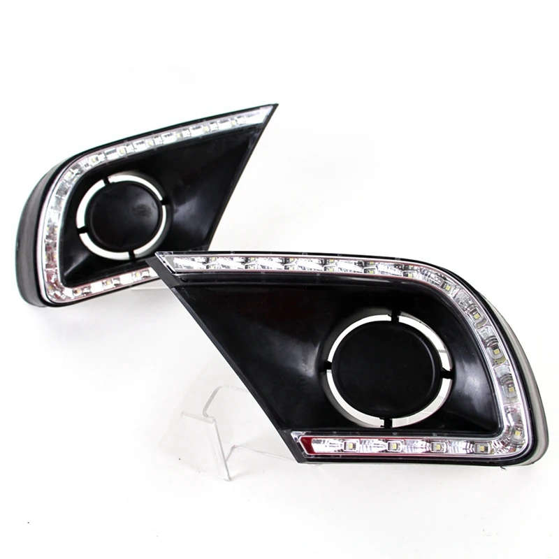Front Daytime Running Light Fog Lamp Light for Toyota Innova 2012-2015 Accessories