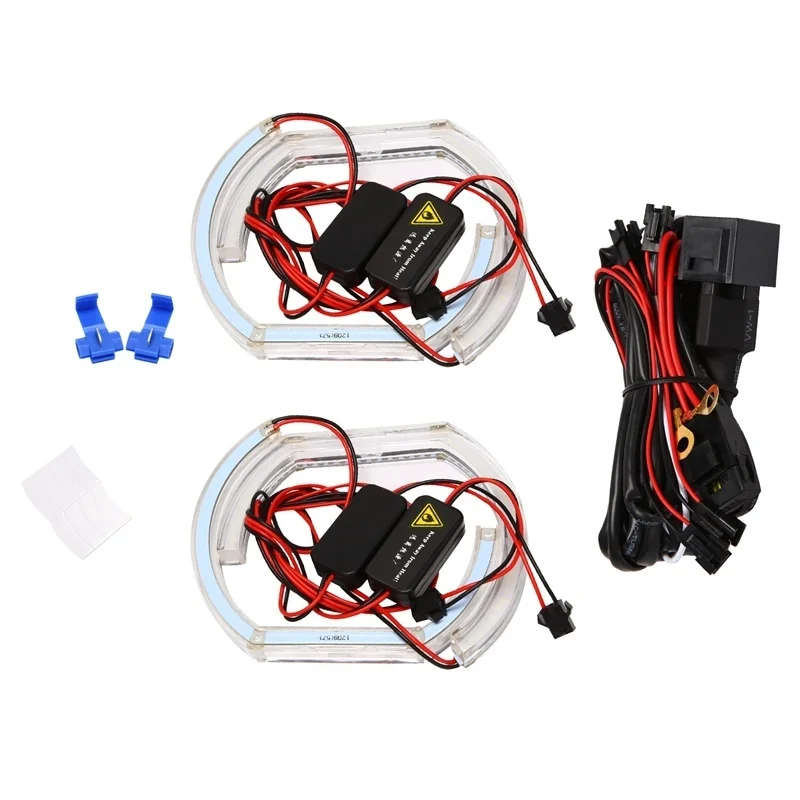 LED Angel Eyes Car Lights Daytime Running Lights Accessories for-Bmw E90 06-10