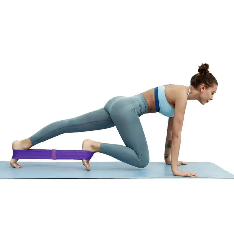 1pcs Sports Women Yoga Band Fitness shape Fabric Resistance Bands ...