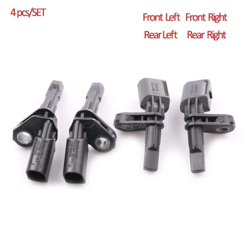 4pcs Speed Sensor For AUDI A3 Q3 TT Skoda Octavia SEAT For VW Volkswagen Tiguan GOLF 5 6