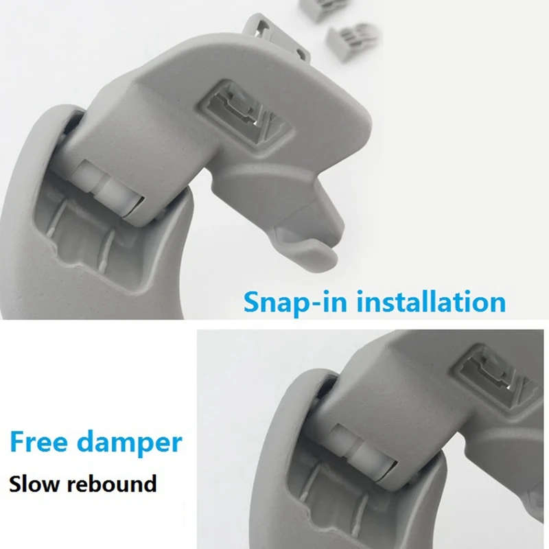 Car Roof Handle Main and Co-Pilot Side Armrest Handle for Benz Smart Fortwo 453 2015+