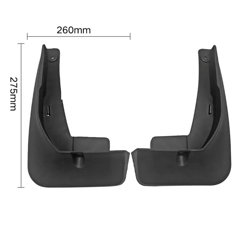 4Pcs Car Mud Flaps Mudguards Splash Guards Fender for Toyota Corolla Cross 2020 2021