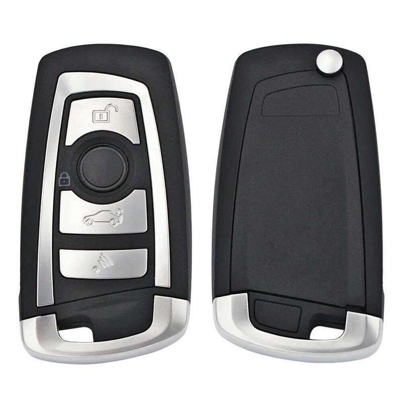 4 Buttons 433MHZ Modified Floding Remote Key Without 7935AA ID44 Chip for -BMW E38 E39 E46