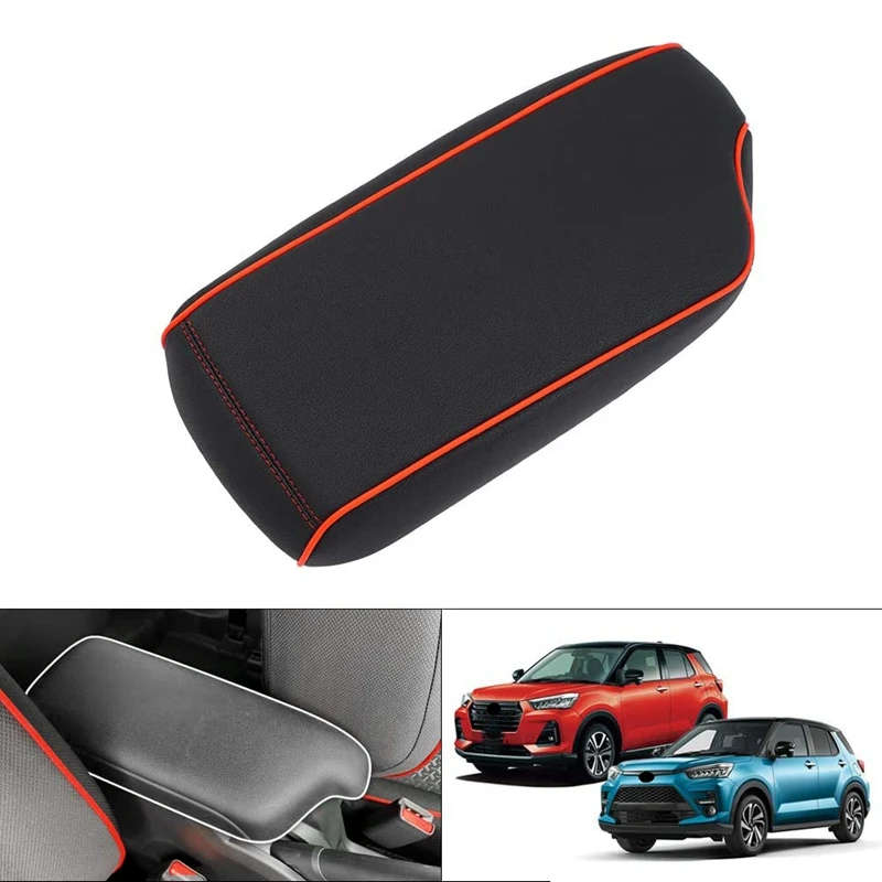 Car Armrest Box Cover Center Console Saver Covers for Toyota RAIZE 2020 2021 Right Hand Drive