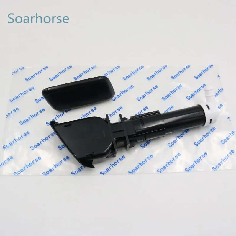 Car Headlamp Headlight Washer Sprayer Nozzle with Cover Cap For Mitsubishi ASX 2010-15