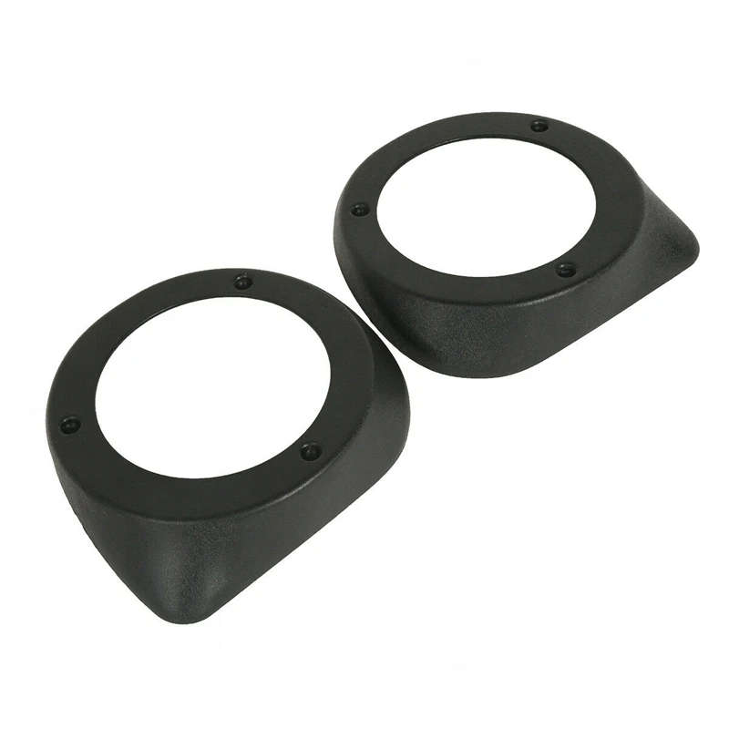 Pair 6.5 inch Speaker Boxes Pod Lower Vented Leg Fairings Fit for Touring Road King