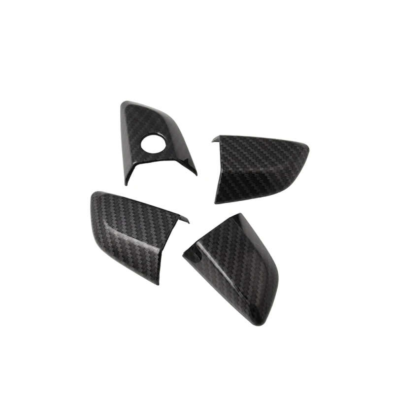 4 PCS Auto Modified Carbon Door Handle Decoration for Honda Civic 2016-2020