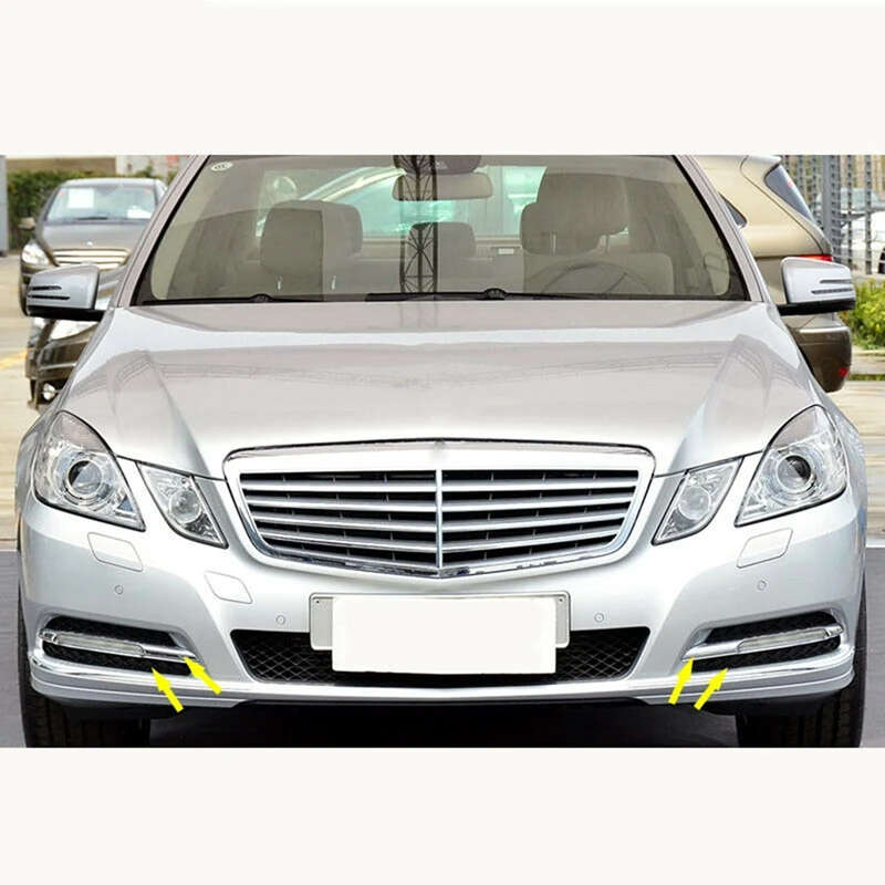 Front Fog Light Lamp Grille Cover Trim for Mercedes Benz W212 E350 E550 2128851523 2128851623