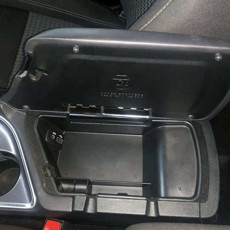 Center Console Organizer Tray for 2015-2021 Dodge Challenger Armrest Storage Box Insert