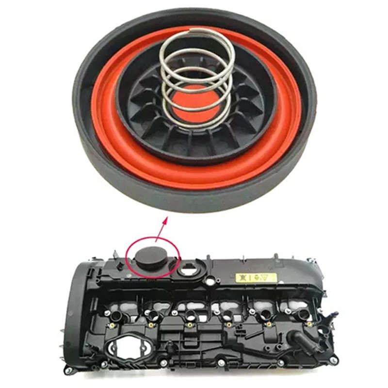 PCV Valve Cover Repair Kit Valve Cap with Membrane for -BMW B58 11127645173 20 F21 F22 F23 F30 F31