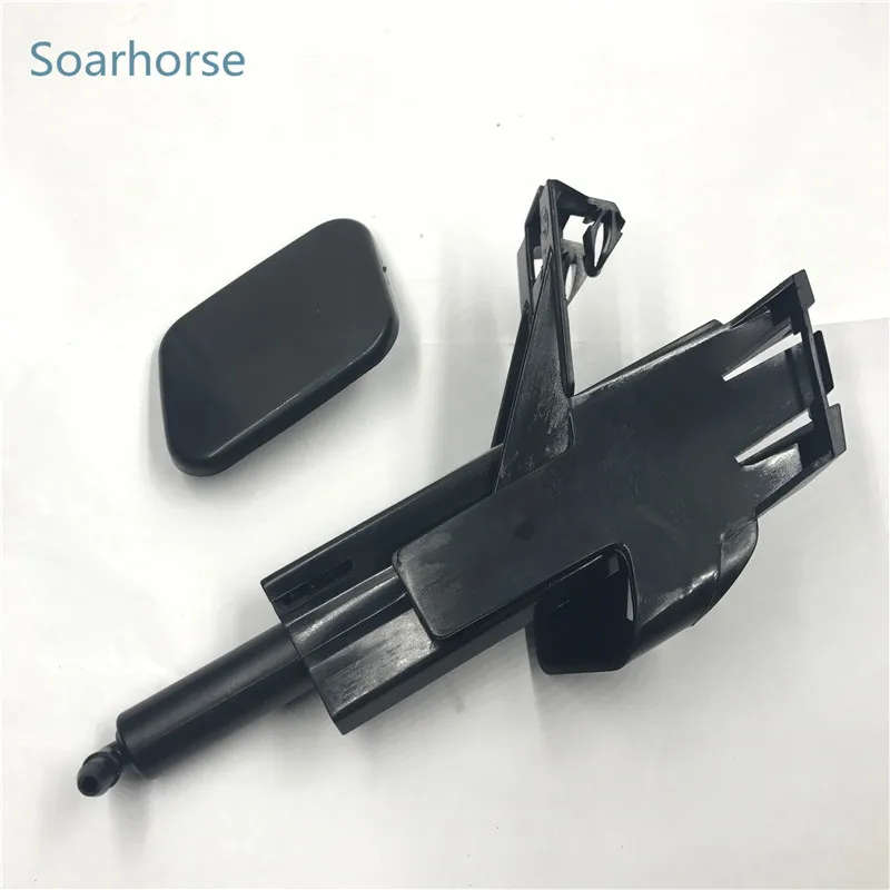 Car Headlight Washer Spray Nozzle Jet with Cover cap For Nissan Qashqai J10 Dualis 2007-10