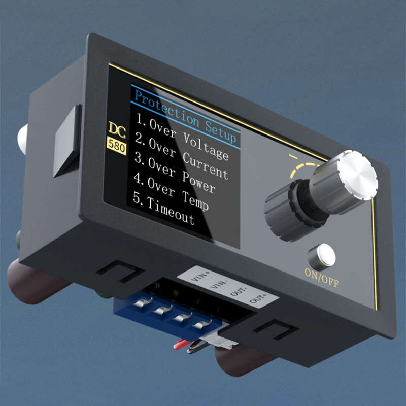 DC DC Buck Converter CC CV Power Module 1.8-32V 5A Adjustable Regulated Power Supply Voltmeter