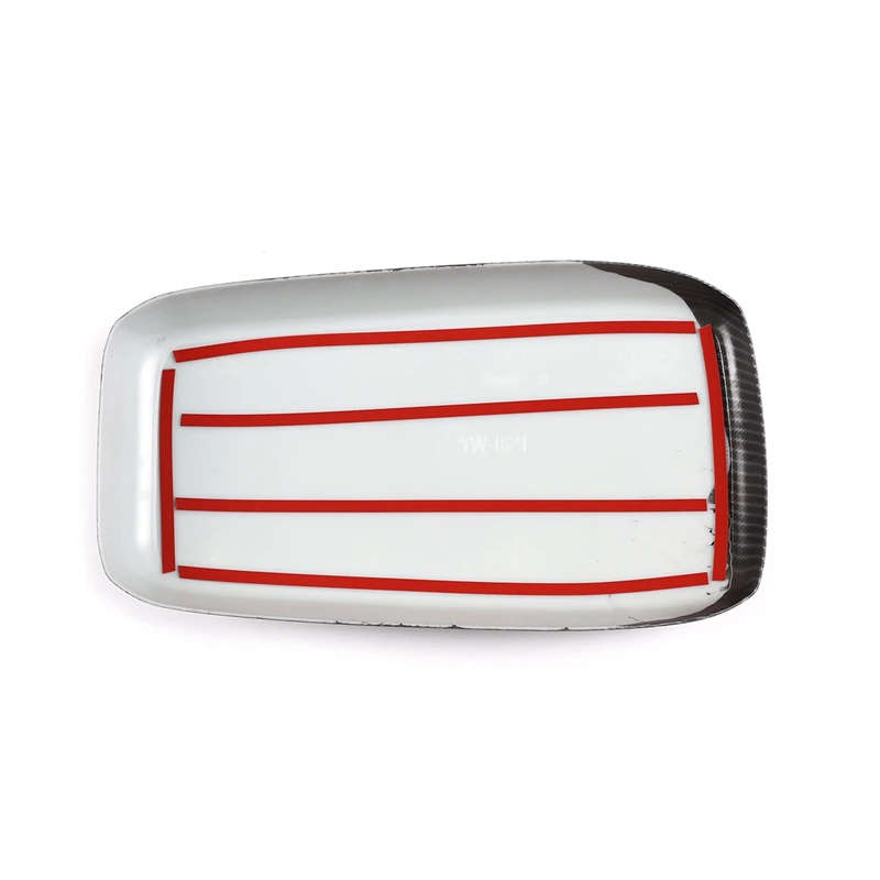 for Alfa Romeo Giulia 2020 Central Arm Storage Center Box Armrest Panel Cover Carbon Style Sticker