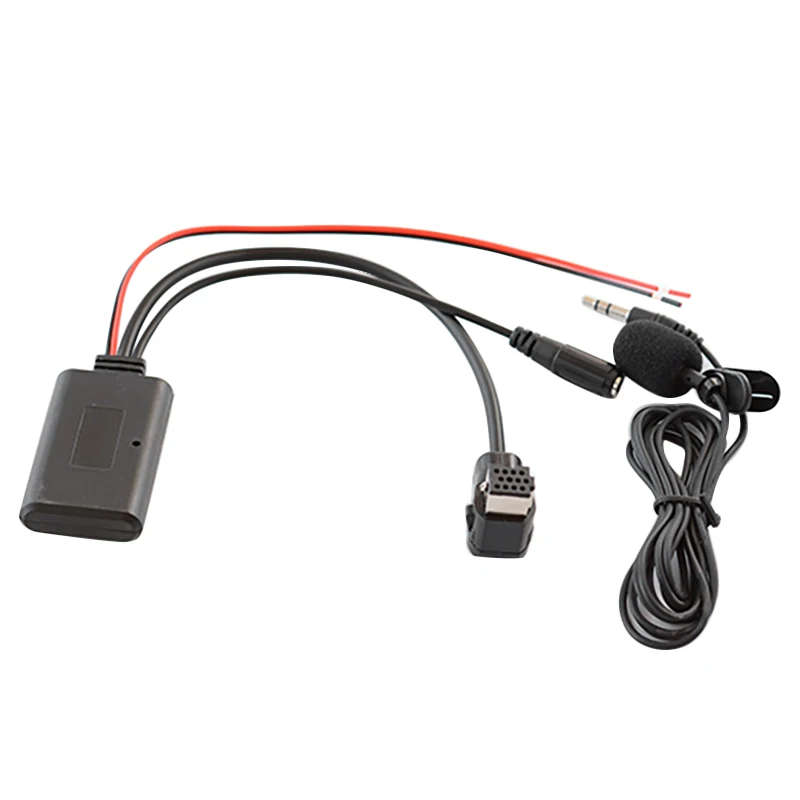 Car Bluetooth 5.0 Aux Cable Microphone Handsfree Mobile Phone Free Calling Adapter for Pioneer