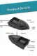 Fish Finder RC Bait Boat for Fishing with Remote Control GPS, Bait Boat for Carp Fishing with 2 Moto