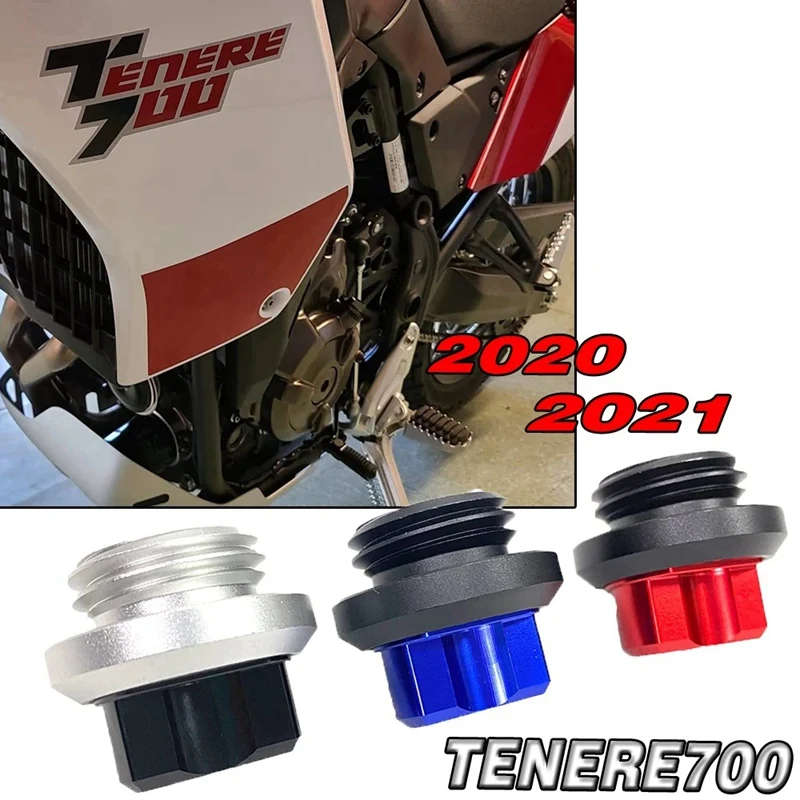 Motorcycle Engine Oil Filler Screw Plug Cover Engine Oil Filler Cap for Yamaha Tenere 700 Tenere 700