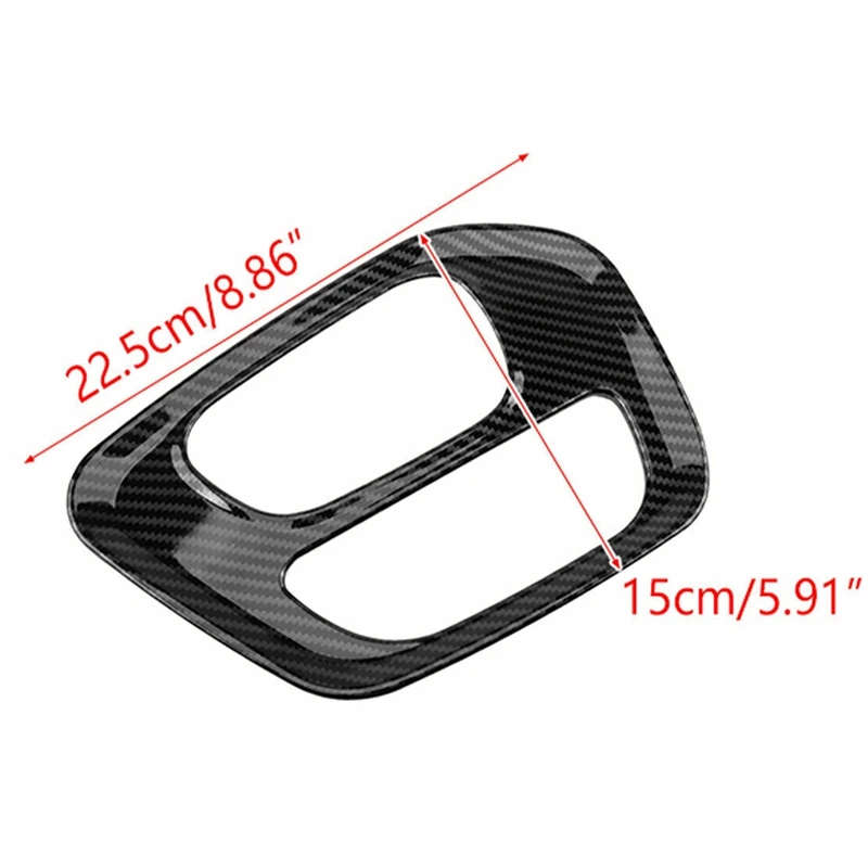 For Dodge Challenger 2015-2019 Gear Shift Box Panel Frame Cover Trim Decor
