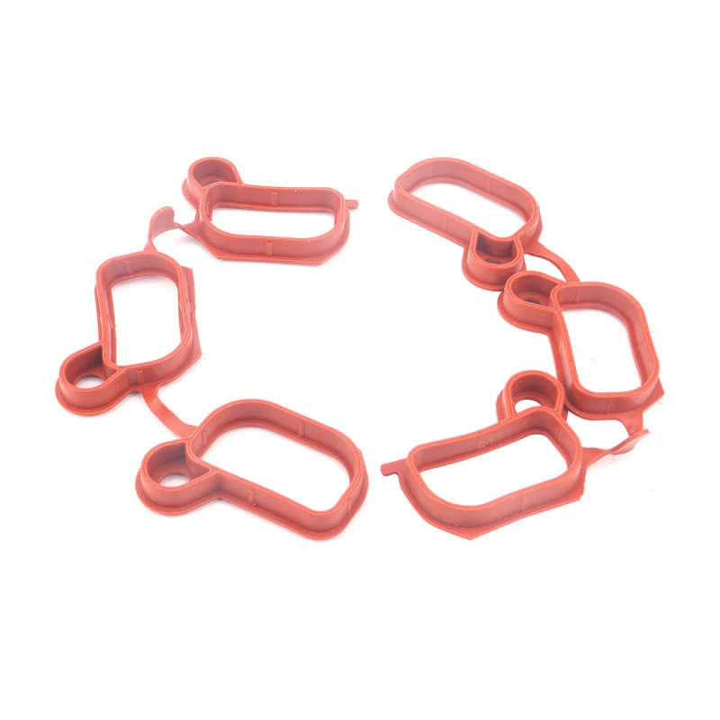 Hot selling red intake manifold gasket set 11611436631 suitable for BMW