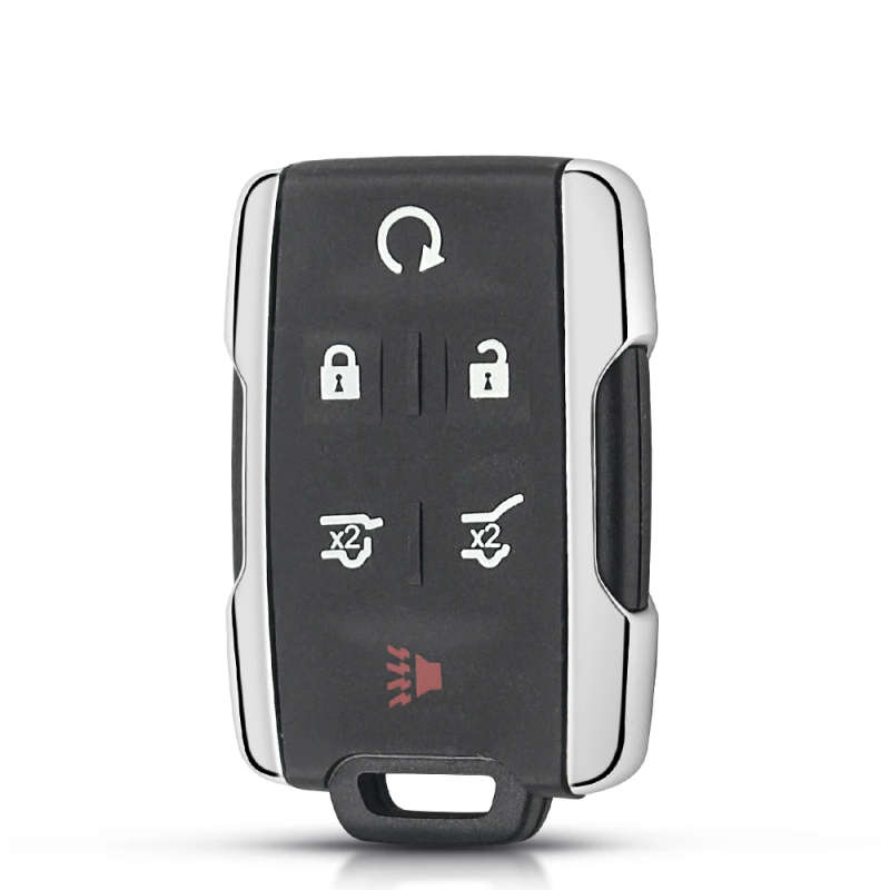 5+1 6 Buttons Remote Key Shell Case Fob For Chevrolet Colorado Silverado 2014 2015 2016