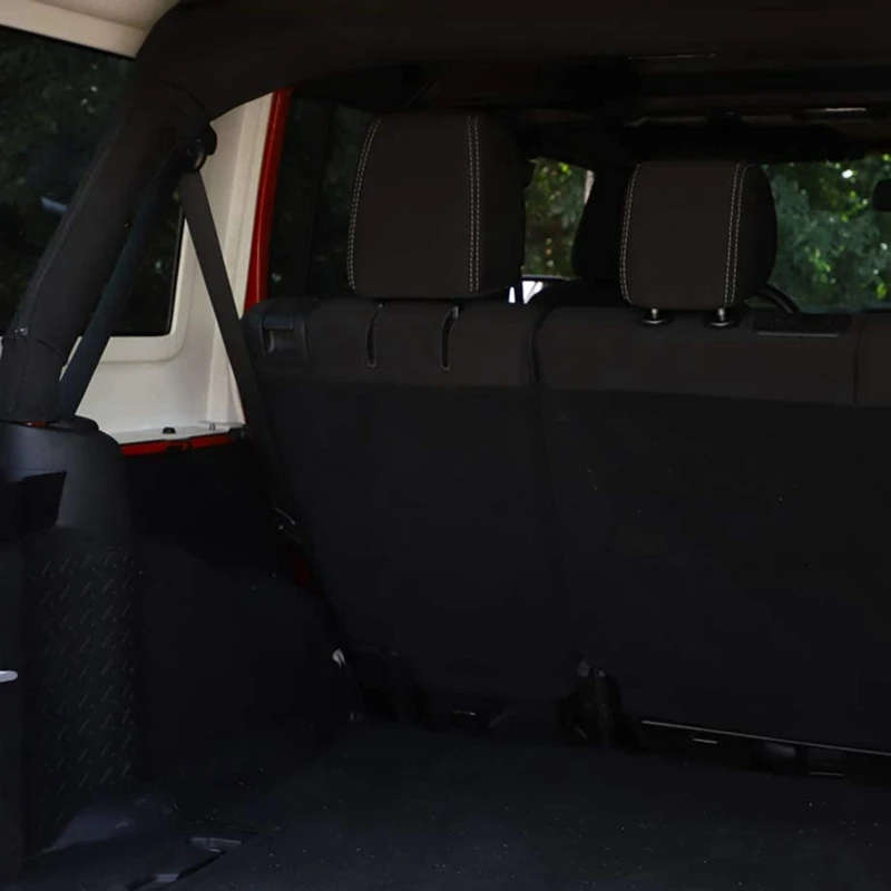Wheel Well Storage Bin Rear Trunk Organizer,Cargo Storage Box Tray for 2011-18 Jeep Wrangler JK JKU