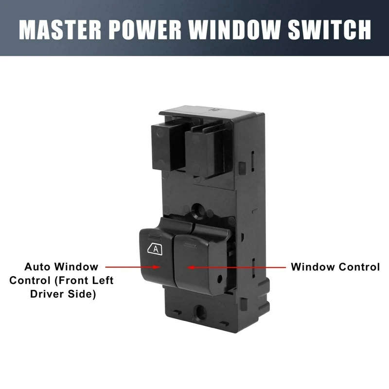Car Power Window Lifter Switch Window Glass Lifter Single Button Switch for Nissan NV200 2009-2015