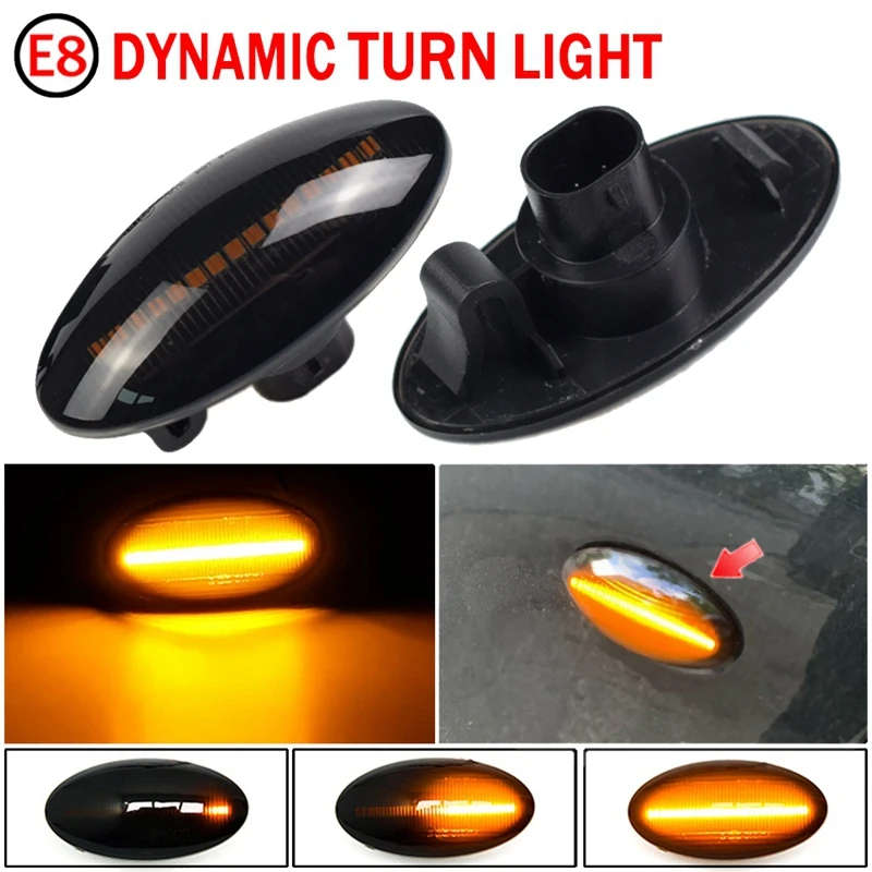 Car Dynamic LED Side Marker Light Turn Signal Light for Suzuki APV Arena Alto Grand Jimny SX4
