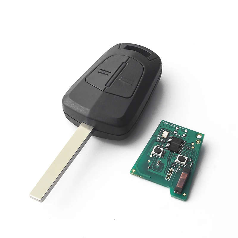 H/D System 433MHz Smart Car Remote Key Fob For Opel Vauxhall Astra H Zafira B 2 Buttons PCF7941
