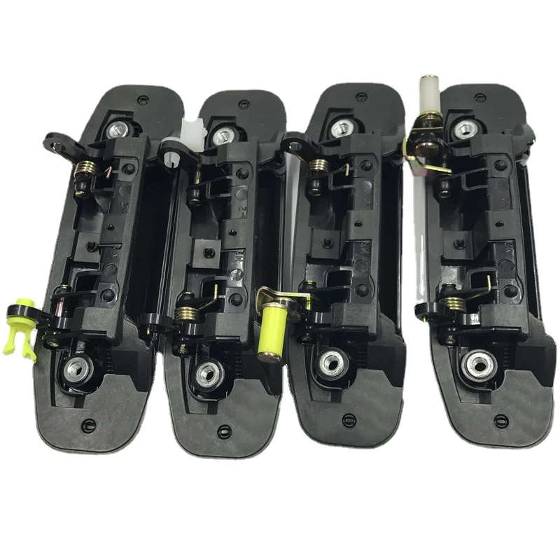 Black 4pcs full set car front rear Outer Door Handle for Mitsubishi Pajero Montero V31 V32 V33 V43