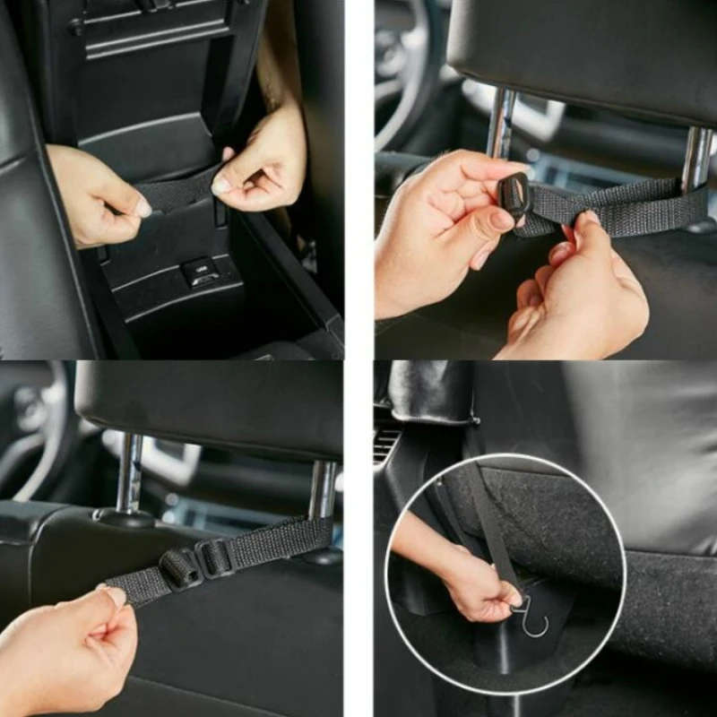 Car Seat Storage Net Pocket Car Interior Storage Bag Multi-Function Suspended Storage Bag
