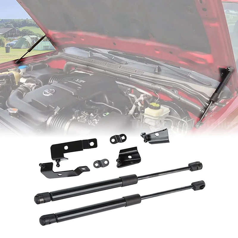 Front Hood Bonnet Gas Strut Lift Support for Nissan Frontier Navara D40 Frontier Xterra