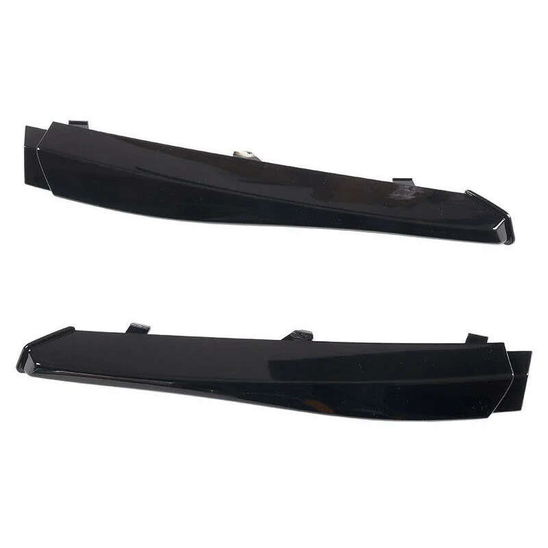 Front Fog Lamp Grill Grille Cover Trim Strips Side Grille Trim Molding Blade for Jaguar XF 2012-15