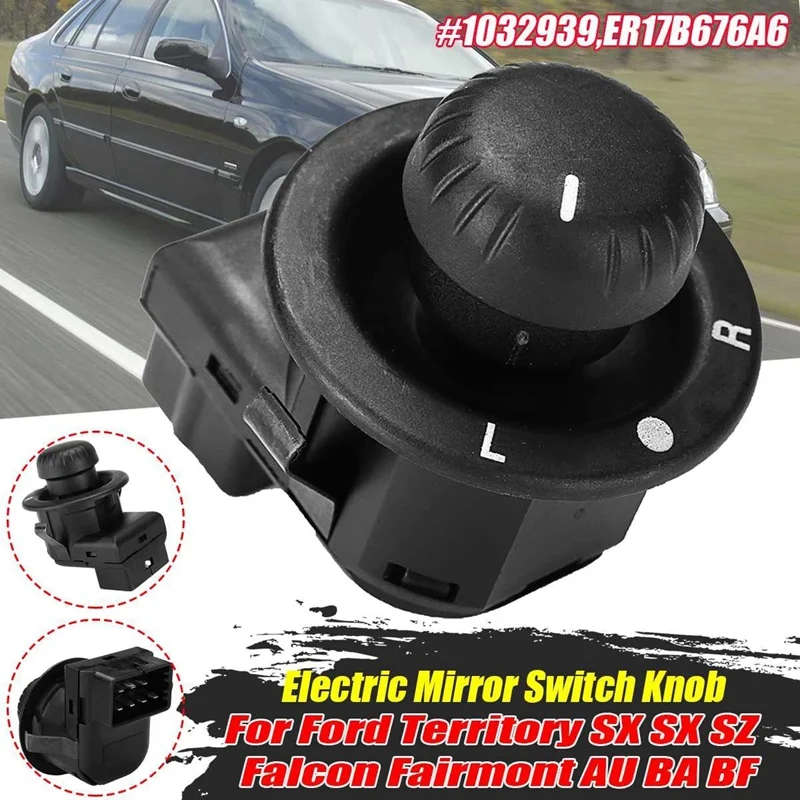 7 Pins Electric Mirror Switch Knob for Ford Territory SX SX SZ Falcon Fairmont AU BA BF 1032939