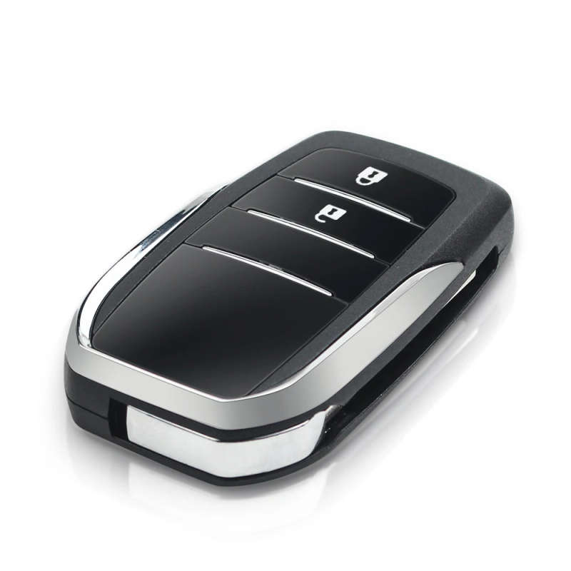 Key Shell Cover Fob For Toyota Highlander Tacoma Rav4 Sequoia RAV4 Tundra 2/3 Buttons 2015-19