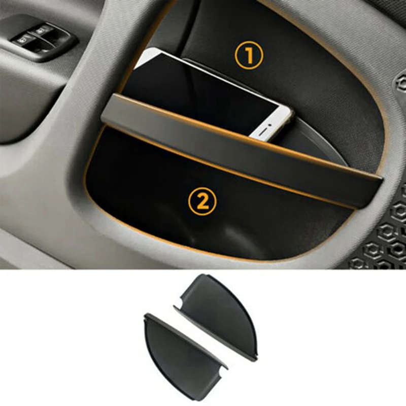 Car Door Handle Storage Box Organizer Container Glove Organizer Tray for Benz Smart 453 Fortwo