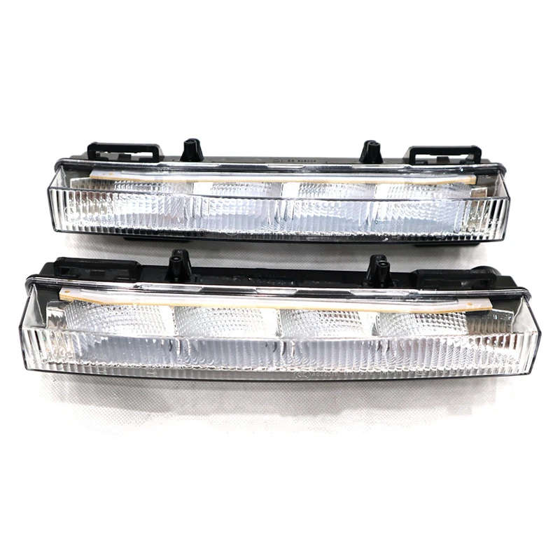 1 Pair Front LED Daytime Running Light for Mercedes Benz GL350 GL450 GL550 GL63 AMG 2013-2016