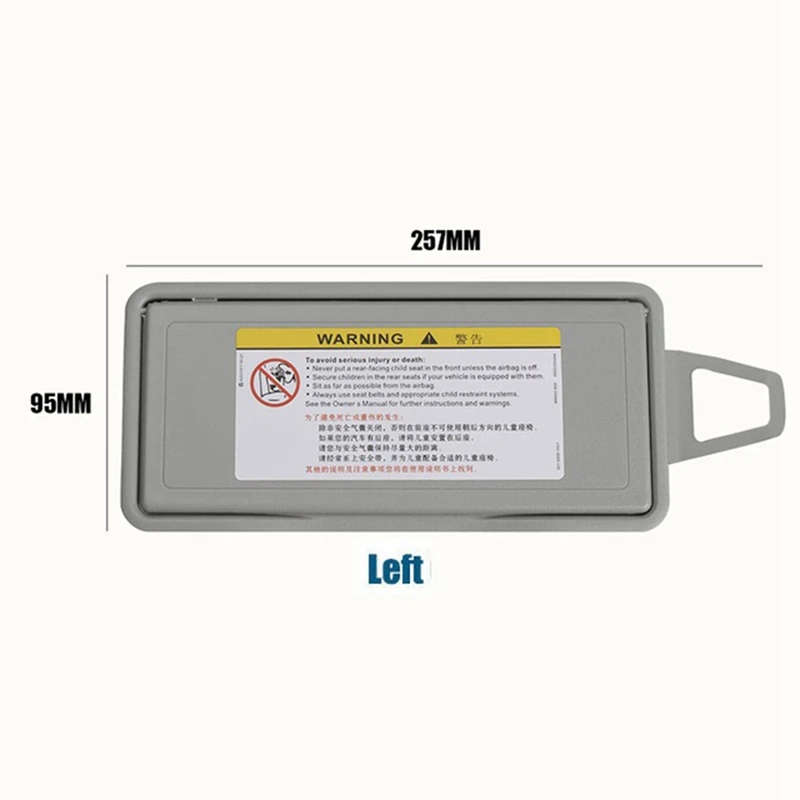 Car Sun Visor Sunroof Mirror Cover Sun Shield Makeup Mirror Cover for Mercedes-Benz S-Class W220