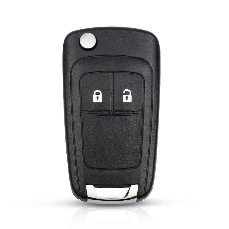 Modified Flip Folding Car Blank Key Shell For Chevrolet Aveo 2 Buttons Remote Case Fob