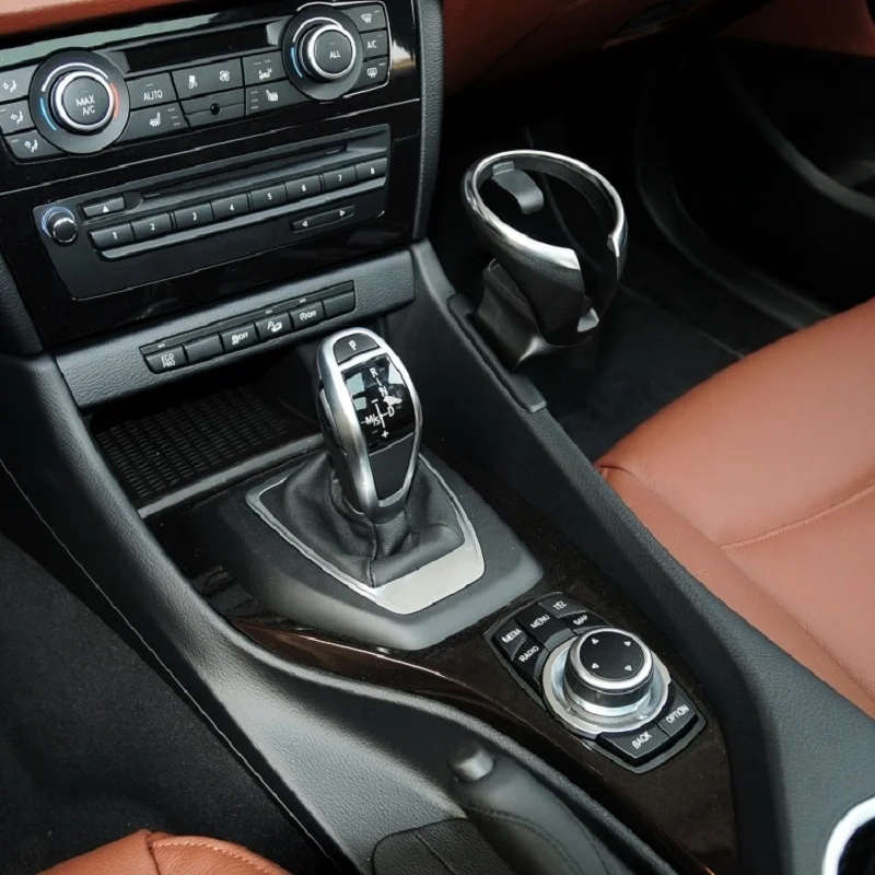 Front Cup Drink Holder Phone Holder Organizer for BMW- 128I 135I 2008-2013 X1 E82 E84 E88
