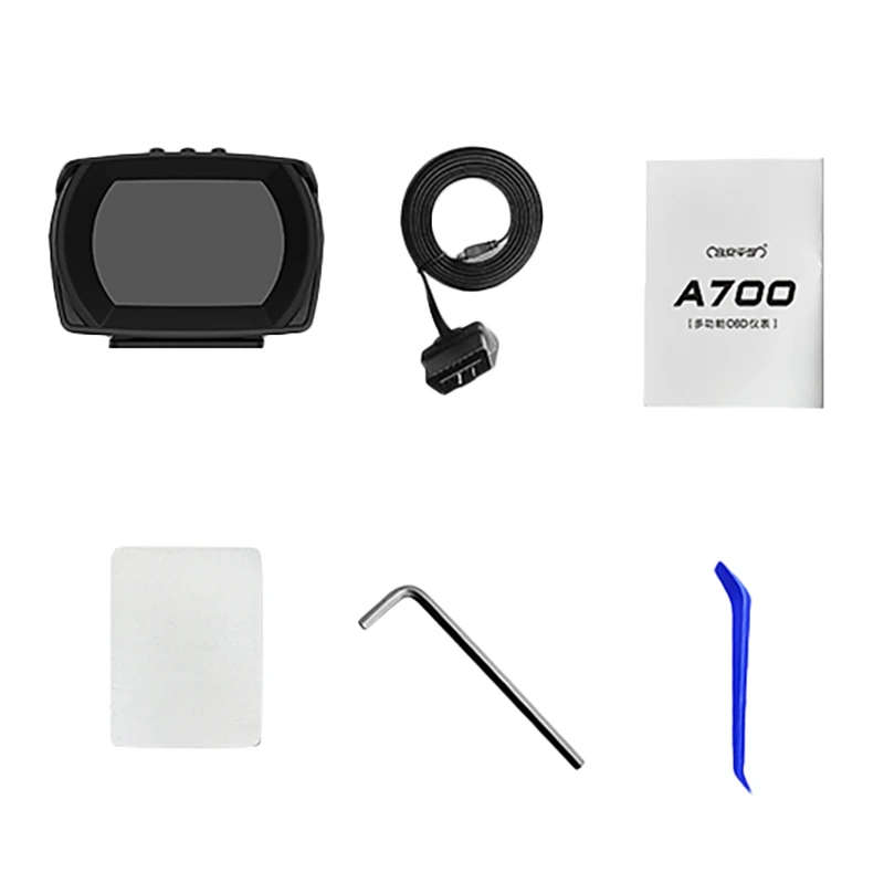 New A700 HUD OBD GPS Head Up Digital LCD Display Scanner Trip Computer Accelorator