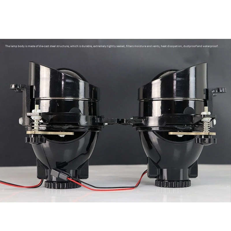 3.0 Inch Fog Light Projector Lens 12000LM Bi-Xenon HID Fog Lamp for Toyota Corolla Yaris Avensis