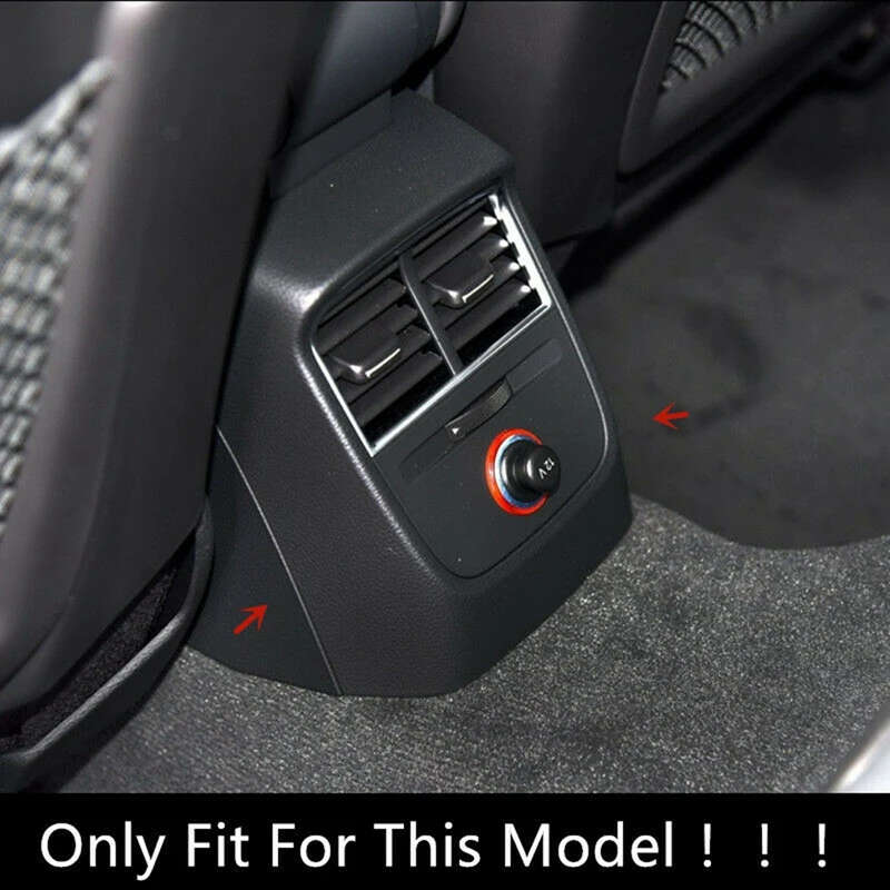 Rear Air Conditioning Outlet Cover Trim for A3 8V 2013-2018 Stainless Steel