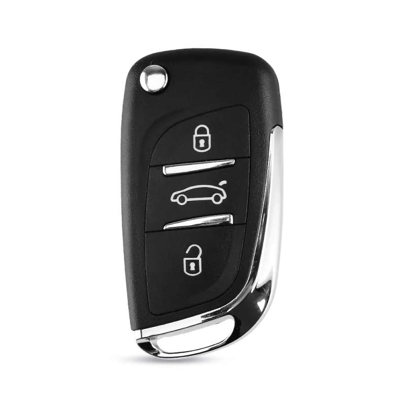 2/3 Buttons Modified Flip Remote Car Key Fit For Citroen PICASSO C2 C3 C4 C5 C6 C8