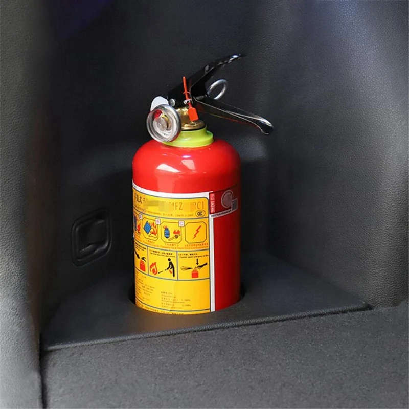 Fire Extinguisher Cup Holder Case Cover Kit Plastic Fit for Hyundai Tucson 2015 2016 2017 2018