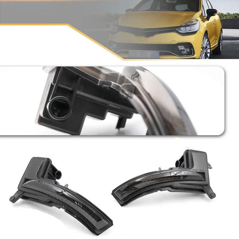 LED Dynamic Side Mirror Indicator Light for Nissan Micra Renault Captur Facelift Clio MK4