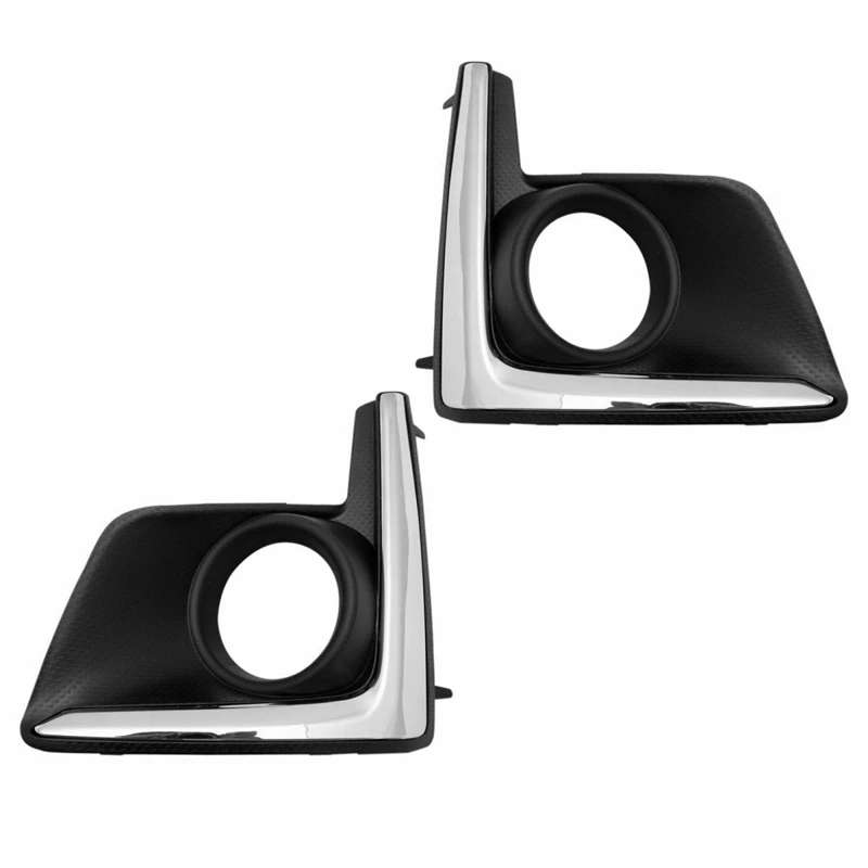for Subaru Crosstrek 2016 2017 Front Bumper Fog Lamp Frame Cover Fog Light Trim Bezel Cap