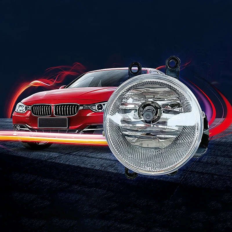 2 x Halogen Fog Light Front Bumper Fog Lamp LED Headlight for Toyota Vios Corolla Camry Yaris